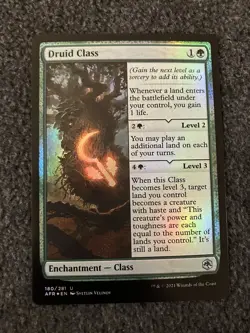 Magic MTG - Druid Class Foil - Adventures in the Forgotten Realms - Image 1
