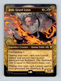 MTG: TLA 349 Iroh, Grand Lotus (Showcase) Normal NM - Image 1