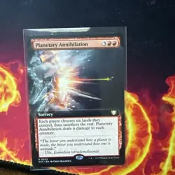 Planetary Annihilation (Extended Art) Commander: Edge of Eternities Regular - Image 1