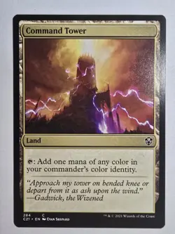Command Tower Commander 2021 Regular Mtg Magic The Gathering - Image 1