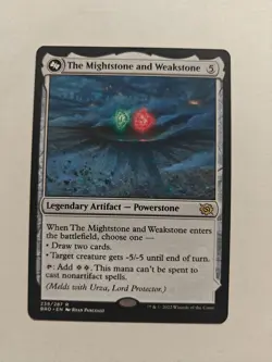 The Mightstone and Weakstone BRO NM MTG - Image 1