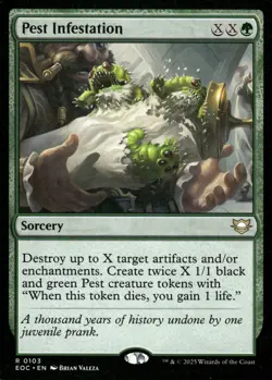 Pest Infestation R Commander: Edge of Eternities 103 NM - Image 1
