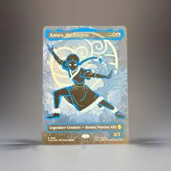 Katara, the Fearless (Borderless Battle Pose) Avatar: The Last Airbender Foil - Image 1