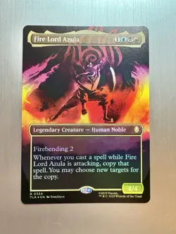 Fire Lord Azula - 334 - MTG Avatar: The Last Airbender - Borderless - FOIL - Image 1