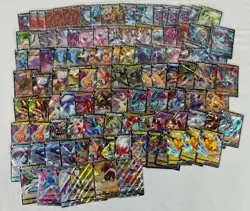 Pokemon TCG Lot - 141 Card Lot - Art Rares, V’s, Vmax, Vstar - Image 1