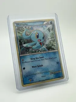 Pokemon TCG • Manaphy • HeartGold SoulSilver Unleashed 3/95 • NM Holo - Image 2