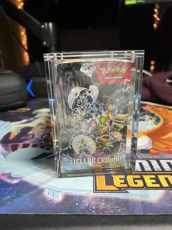 Pokemon TCG Stellar Crown Booster Box (Factory Sealed) 36 Packs w/ display case - Image 2