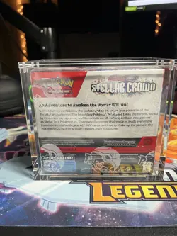 Pokemon TCG Stellar Crown Booster Box (Factory Sealed) 36 Packs w/ display case - Image 4