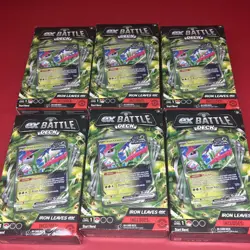 6X Pokemon Iron Leaves ex Battle Deck - Image 1