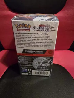 Pokemon TCG Stellar Crown Half Booster Box (18 Packs) New and Sealed - Image 3