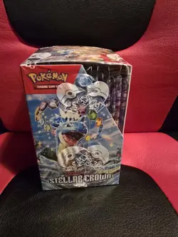 Pokemon TCG Stellar Crown Half Booster Box (18 Packs) New and Sealed - Image 4