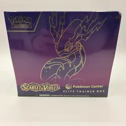 Sealed Pokemon Center TCG Scarlet & Violet Exclusive Miraidon SV01 ETB EL0013 - Image 1