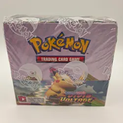 Sealed Pokemon TCG Sword & Shield Vivid Voltage Booster Pack Box SWSH04 EL0015 - Image 1