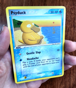 Pokemon TCG Psyduck EX Team Rocket Returns 70/109 common non-holo 2004 NM - Image 4
