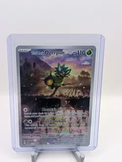 Pokemon TCG - Teal Mask Ogerpon - Black Star Promo Holo - Image 1