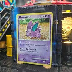 Nidoran M Rising Rivals Pokemon TCG 72/111 Platinum Common - Image 2