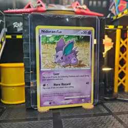 Nidoran M Rising Rivals Pokemon TCG 72/111 Platinum Common - Image 3
