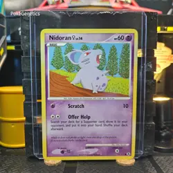 Nidoran F Rising Rivals Pokemon TCG 71/111 Platinum Common - Image 1