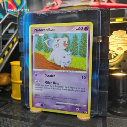 Nidoran F Rising Rivals Pokemon TCG 71/111 Platinum Common - Image 2