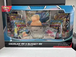 Pokemon Snorlax EX & Blissey EX Special Collection Box Destined Rivals ++ NEW 🔥 - Image 1