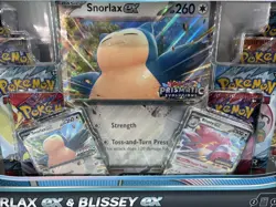 Pokemon Snorlax EX & Blissey EX Special Collection Box Destined Rivals ++ NEW 🔥 - Image 4