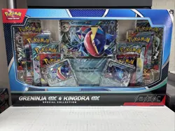 Pokemon Greninja ex & Kingdra ex Special Collection - New & Sealed - 8 Packs! ?? - Image 1