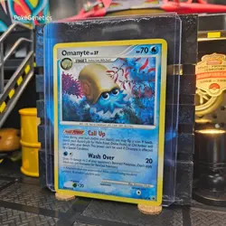 Omanyte Majestic Dawn Pokemon TCG 69/100 Diamond & Pearl Common - Image 2