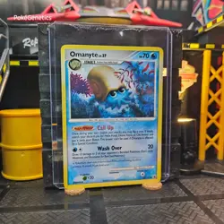Omanyte Majestic Dawn Pokemon TCG 69/100 Diamond & Pearl Common - Image 3