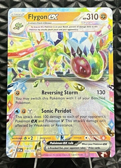 FLYGON ex 106/191 Holofoil Pokemon Sv08: Surging Sparks (Double Rare) - Image 1