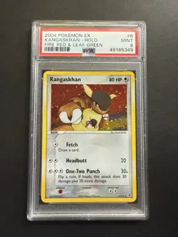 2004 Pokemon EX Fire Red Leaf Green Kangaskhan holo 6/112 PSA 9 Mint FRLG Rare - Image 1
