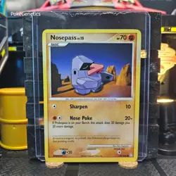 Nosepass Legends Awakened Pokemon TCG 109/146 Diamond & Pearl Common - Image 1