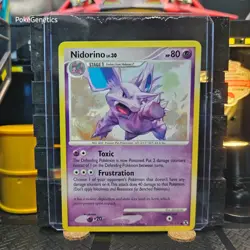 Nidorino Rising Rivals Pokemon TCG 74/111 Platinum Common - Image 1