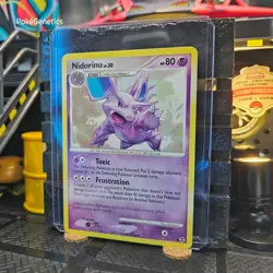 Nidorino Rising Rivals Pokemon TCG 74/111 Platinum Common - Image 2
