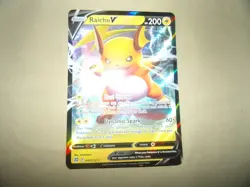 Pokemon TCG Raichu V Sword & Shield: Brilliant Stars 045/172 Holo Ultra Rare NM - Image 1
