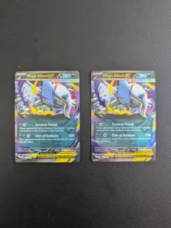 Mega Absol ex 086/132 Pokemon TCG Mega Evolution Lot Of 2! Near Mint! - Image 1