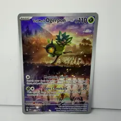 Teal Mask Ogerpon 123 Black Star Promo Pokemon TCG - Image 1