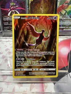 Pokemon TCG Galarian Articuno SWSH282 Black Star Promo Crown Zenith - Image 2