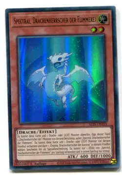 Yu-Gi-Oh! Spectral Drachenherrscher der Flimmerei Ultra Rare ALIN-DE018 - Image 1