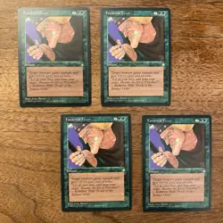 4x Fanatical Fever NM+ NEVER PLAYED MTG Ice Age 1995 Magic x4 FREE SHIPPING - Image 1