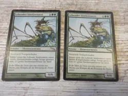 2x Living Hive - Mirrodin - SP - German - OOP MTG - Image 1