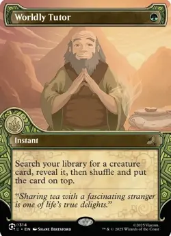 Worldly Tutor (Showcase) Avatar: The Last Airbender: Eternal-Legal Regular - Image 1