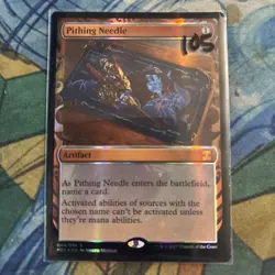 Pithing Needle (FOIL) Masterpiece Series: Kaladesh Inventions - nm MTG - Image 1