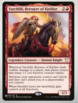 MTG Varchild, Betrayer of Kjeldor (Regular) Near Mint - The List Reprints - Image 1