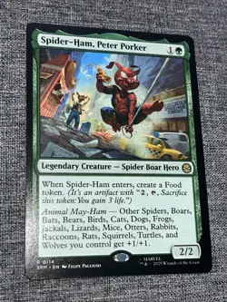 MTG Spider-Ham, Peter Porker 0114 Regular Spider-Man NM/M SPM - Image 1