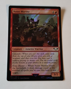 MtG Noise Marine (40K-082) Uncommon Surge Foil English MINT - Image 1