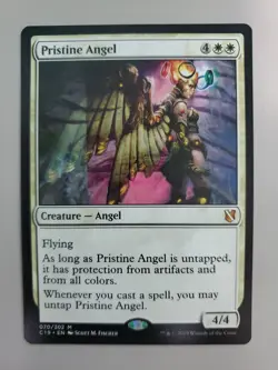 MTG Pristine Angel Commander 2019 70/302 Regular Rare - Image 1