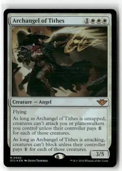 Archangel of Tithes Outlaws of Thunder Junction Foil - Image 1