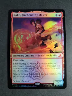 Zuko, Firebending Master (Foil) Mythic MTG Avatar Eternal - Image 1