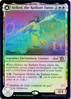 MTG Heliod, the Radiant Dawn (17) | LP Foil | March of the Machine {MOM} - Image 1