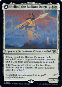 MTG Heliod, the Radiant Dawn (17) | LP Foil | March of the Machine {MOM} - Image 2